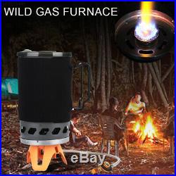 14CD Portable Portable Stove Camp Alumina Backpacking Stove Wood Burning