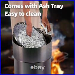 16 Firepit Solo Stove Bonfire Stainless Steel Wood Burning for Outdoor Portable 16 Firepit Solo Stove Bonfire Stainless Steel Wood Burning for Outdoor Portable