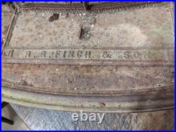 1855 The Cricket Cast Iron Wood Stove R. R. Finch & Son 1855 The Cricket Cast Iron Wood Stove R. R. Finch & Son