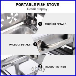 1 Set of Cooking Grill Stove Backpacking Stove Portable Wood Burning Stove