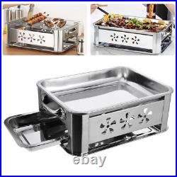 1 Set of Fish Grilling Stove Portable Wood Burning Stove Backpacking Stove
