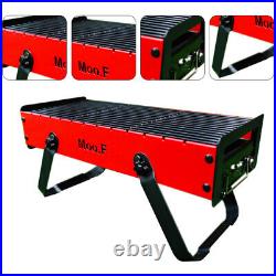 1pc Portable Folding Grill Wood Burning Bbq Grill Stoves