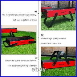1pc Wood Burning Bbq Grill Stoves Barbecue Charcoal Grill Foldable Bbq Grills