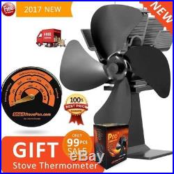2017 New Design Eco Friendly Heat Powered Wood Burning Mini Stove Top Fan hFV