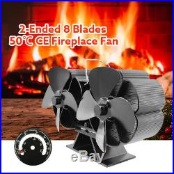 2 Blowers Stove Top Fan 50 Starting Automatic Certification Wood Burning Oven