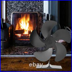 2pcs Fireplace Stoves Blades Part Aluminum Alloy Wood-Burning Accessories