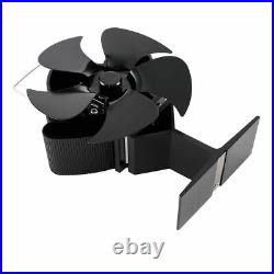 2pcs Fireplace Stoves Blades Part Aluminum Alloy Wood-Burning Accessories