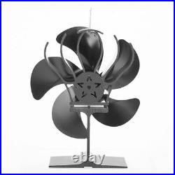 2pcs Fireplace Stoves Blades Part Aluminum Alloy Wood-Burning Accessories