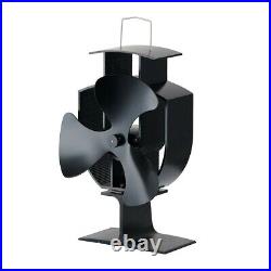 3-Blade Fan Wood Burning Stove Heat Powered Fan Fireplace Fan Wood Stove Fan