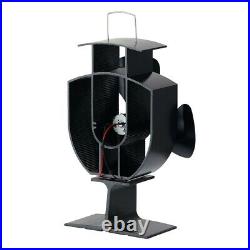 3-Blade Fan Wood Burning Stove Heat Powered Fan Fireplace Fan Wood Stove Fan