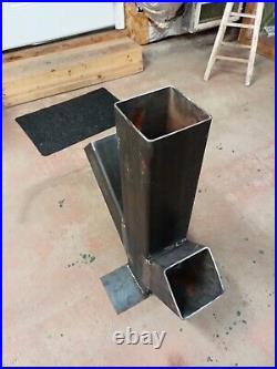 6 Wide Rocket Stove Wood Burning Camping Outdoor Cooking NEW