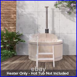 ALEKO Internal Wood-Burning Hot Tub Heater Equivalent 10-15kW Electronic Heater ALEKO Internal Wood-Burning Hot Tub Heater Equivalent 10-15kW Electronic Heater