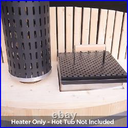 ALEKO Internal Wood-Burning Hot Tub Heater Equivalent 10-15kW Electronic Heater ALEKO Internal Wood-Burning Hot Tub Heater Equivalent 10-15kW Electronic Heater