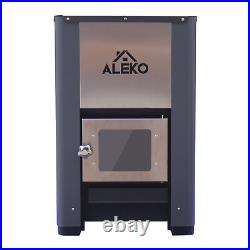 ALEKO Wood Burning Sauna Heater Chimney Kit Equivalent 9-15 kW Electric Heater ALEKO Wood Burning Sauna Heater Chimney Kit Equivalent 9-15 kW Electric Heater