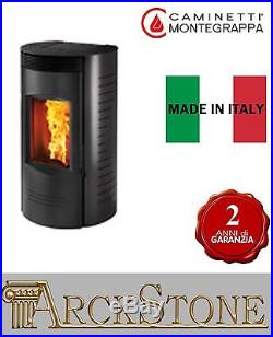ARCKSTONE Thermo Stove wood-burning water Caminetti Montegrappa Ronde LHW8 XW