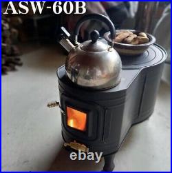 ASW-60B Honma Seisakusyo Factory Cooking Stove Black stainless Fireplaces T2410R ASW-60B Honma Seisakusyo Factory Cooking Stove Black stainless Fireplaces T2410R