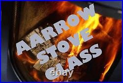 Aarrow Replacement Stove Glass High Definition -all Models Made To Measure 2/2