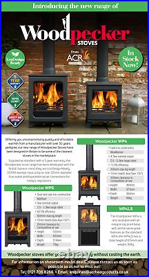 Acr Woodpecker 5 defra exempt 5kw wood burning stove WP5