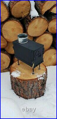 Ammo Can Stove. 50 cal Wood Burning