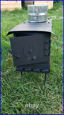Ammo Can Stove. 50 cal Wood Burning