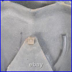 Antique Cast Iron Heart of the Home Stove Door Wood Burning Cottage Oven Furnace
