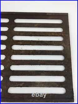 Antique Foster Stoves and Ranges Cast Iron Rectangle Grate Wood Burning Stove
