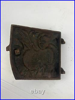 Antique Foster Stoves and Ranges Cast Iron Square Wood Burning Stove Oven Door