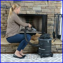 Ash Vaccuum 6 Gal Pellet Stove Fireplace Vacuum Wood Burning Stove Soot Removal