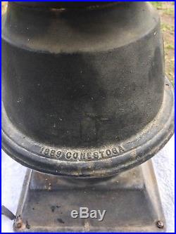 Atlanta Stove Works 40 Conestoga 1889 Coal/Wood Burning Cast Iron Potbelly Stove