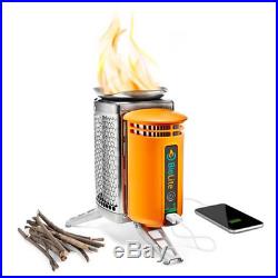 BIOLITE CampStove Portable Wood-Burning Stove Power Generator USBcharger camping