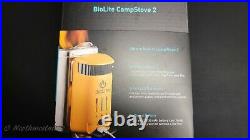 BIOLITE'Campstove 2' Wood Burning Electricity Generating Camp Stove With USB