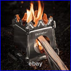 Berleben Stoker Flatpack Stove Twig, Stick, or Wood Burning Compact & or