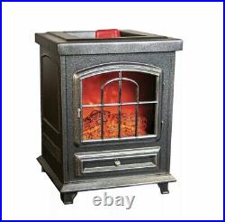 Better Homes & Gardens Flickering Fireplace Wax Warmer, Wood Burning Stove