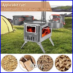 (Bilateral Windows)Outdoor Camping Wood-burning Stove For Inside Tents Fire DY9 (Bilateral Windows)Outdoor Camping Wood-burning Stove For Inside Tents Fire DY9