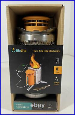 BioLite CampStove 1 original Portable Wood Burning Stove + USB Charging