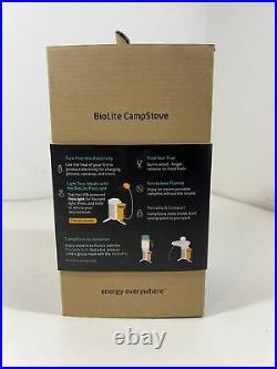 BioLite CampStove 1 original Portable Wood Burning Stove + USB Charging