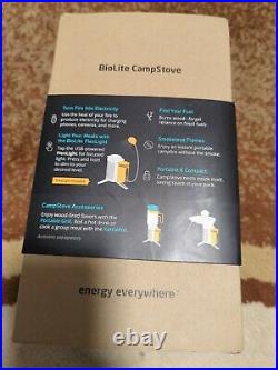 BioLite CampStove 1 original Portable Wood Burning Stove + USB Charging NEW