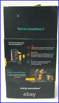 BioLite CampStove 2 Wood Burning with USB GorillaSpoke