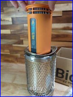 BioLite Wood Burning CampStove USB Charge Camp/Camping Cook System Stove