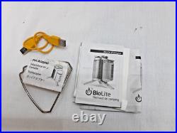Biolite Wood Burning Campstove Usb Charger Port Camping Emergency Survival= B