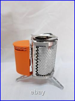 Biolite Wood Burning Campstove Usb Charger Port Camping Emergency Survival= B