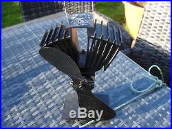 Black Eco-fan For A Wood Burning Stove Airmax 812