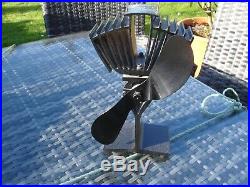 Black Eco-fan For A Wood Burning Stove Airmax 812