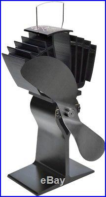 Black Eco-fan For A Wood Burning Stove Airmax 812 Caframo