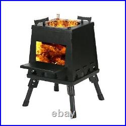 Bonfire Stove Fire Pit Outdoor Wood Burning Camping Portable Stove Winter Heat