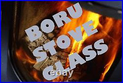 Boru Stove Glass High Definition Schott Robax Made To Measure Available