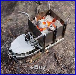 Brs-116 Camping Picnic Wood-burning Stove Firewood Furnace BBQ Barbecue Grill
