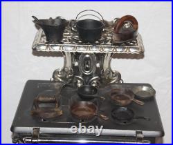 Bucks Junior 4 Salesman Model Stove Sample Antique/vintage Cast Iron Pan