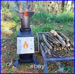 Bullet Proof Rocket Stoves 50BMG Cooking Emergency Tent Heating