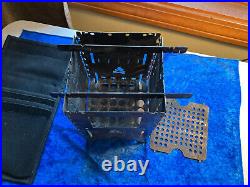 Bushbox XL stainless combination kit outdoor camping hiking bush craft stove Bushbox XL stainless combination kit outdoor camping hiking bush craft stove
